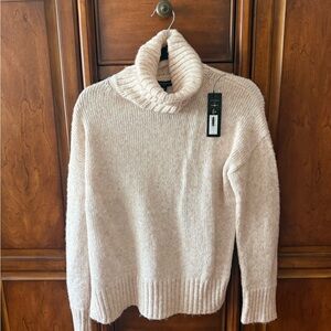 NWT Cozy Cream Turtleneck Sweater
